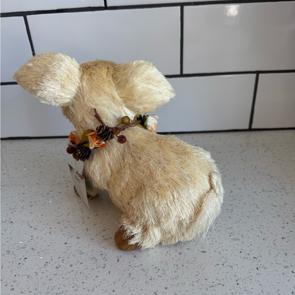 Pier 1 Imports Olive the Pig Sisal Figurine NWT Farmhouse Decor - Picture 3 of 6